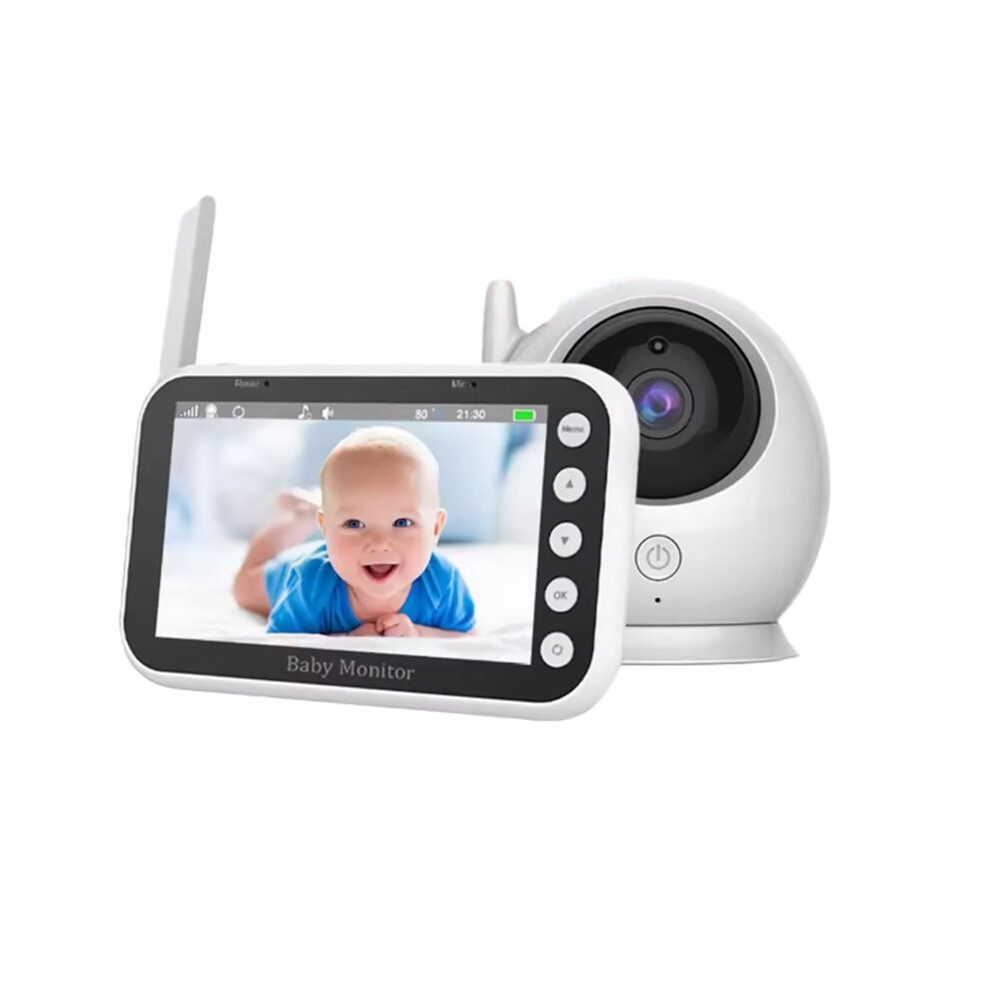 4.3 Inch Baby Monitor 2X Zoom Hd Wireless Video Camera Two Way Audio Security Night Vision Temperature Nanny Camera Exogio