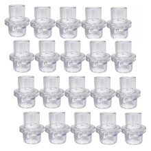50pcs CPR Mask Training Valves, One-Way Valve Design, Individually Wrapped for Hygiene