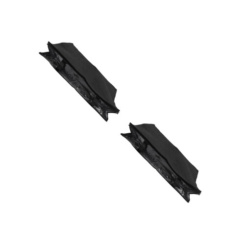 2Pièces Rangement Vêtements Lavable Pliable Noir Multi-Usage 2