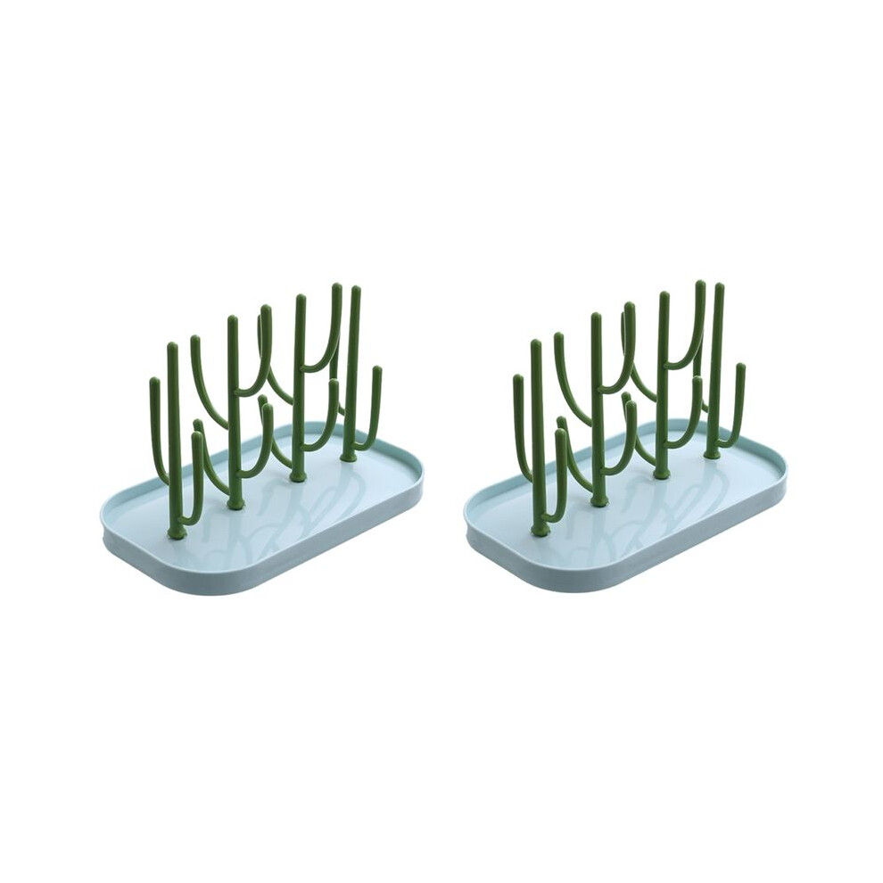 Bottle Drying Rack Baby Bottle Drain Drying Rack Baby Bottle Cleaning Dryer Drainer Storage Drying Rack Green Exogio