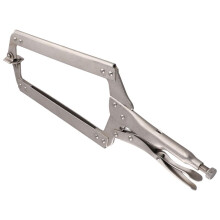 C Type Fixture Metal Face Clamp Welded Steel Clip Jaw Locking Welding Pliers Woodworking Tenon Positioning Tool