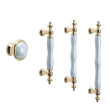 Fashion Ceramic Cabinet Handle Kitchen Cabinet Door Handle Drawer Pull European Style Furniture Handle