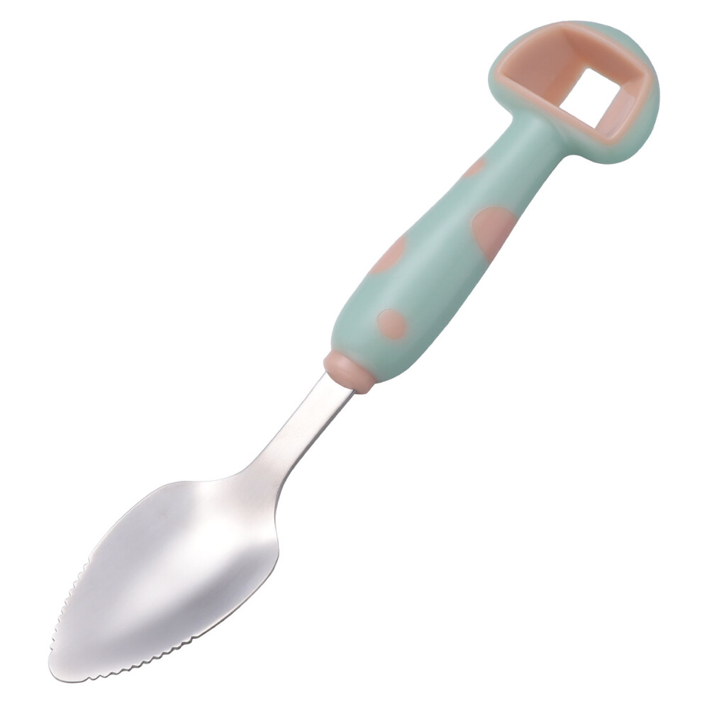 3Pcs Puree Spoon Baby Stainless Steel Feeding Spoon Unique Happyyami