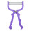 2Pièces Épilateur Violet Poils Effacés Douceur 1