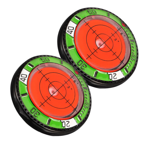 6Pièces Marqueurs De Position De Golf ABS Résistants Colorés 2
