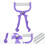 2Pièces Épilateur Violet Poils Effacés Douceur 8