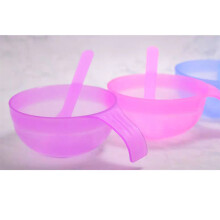 5 Set Plastic Mask Bowl With Stick Portable Mixing Tool For Women