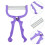 2Pièces Épilateur Violet Poils Effacés Douceur 10