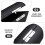 2Pcs Shockproof PU Oboe Case with Press-Lock Buckle Black Storage Bag 6