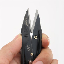 FUJIYA Thread Snips - Thread, Yarn, Embroidery Snipper for Sewing, Quilting, Jewelry Making with Protective Cap and Lanyard