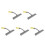 5Pcs Pp+tpr Car Windshield and Bathroom Glass Water 8