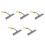 5Pcs Pp+tpr Car Windshield and Bathroom Glass Water 6