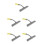 5Pcs Pp+tpr Car Windshield and Bathroom Glass Water 10