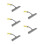 5Pcs Pp+tpr Car Windshield and Bathroom Glass Water 7