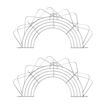 2Pièces Égouttoir Panier En Acier Inoxydable Argenté