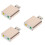 3Pcs USB Sound Card 7.1 Audio Interface With Headset And Mic Jack 7