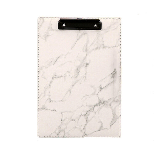 black marble a4 clipboard folder for office school use 1
