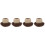 4Sets Smooth Ceramic Eggshell Bowls for Snack Serving and Storage 8