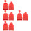 8 Pcs Small Poster Stand Swing Style Advertising Display Rack 7