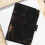 4Pcs Budget Binder Black PU Cover A6 Notebook Shell 6-Rings 11
