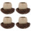 4Sets Smooth Ceramic Eggshell Bowls for Snack Serving and Storage 9