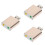 3Pcs USB Sound Card 7.1 Audio Interface With Headset And Mic Jack 6