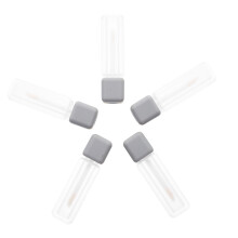 15 Pcs 6ml Cylindrical Lip Gloss Bottles Diy Tubes