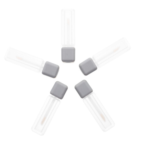 15 Pcs 6ml Cylindrical Lip Gloss Bottles Diy Tubes