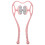 4Pcs Pink Manual Roller Neck Massager Trigger Point Tool 1