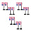 12 Pcs American Flags With Pole Mini Soldier Building Blocks Set 8