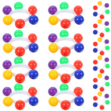 36Pcs Multi Color Wrist Band Safe and Creative