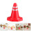 120 Pcs Diy Sand Table Traffic Signs Mini Plastic Cones Roadblocks 11