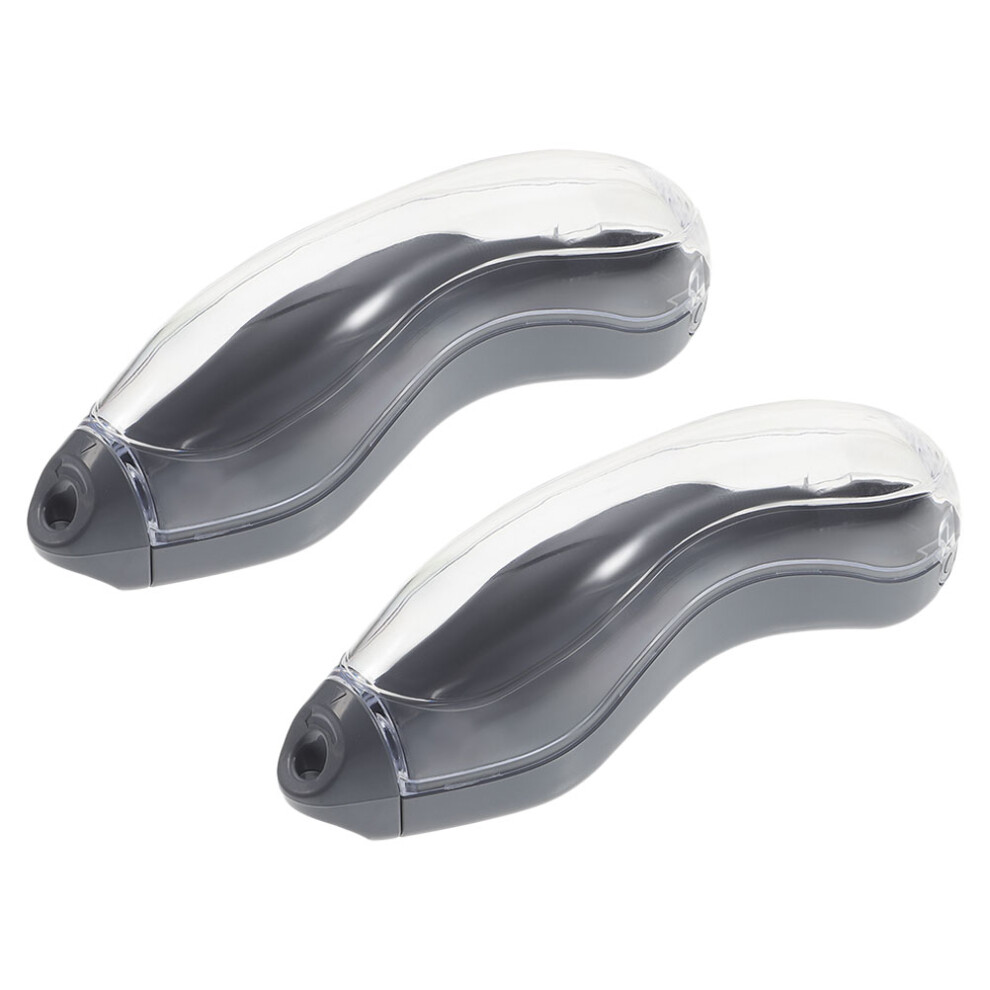 Inoomp 8Pcs Plastic Swim Goggle Case Transparent Portable Goggles Storage