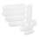 40Pcs White Ptfe Magnetic Stir Bars for Quick Uniform Lab Mixing 1