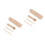8Pcs Multi-Purpose Tailors Clapper and Seam Roller Wooden Sewing Tools 6