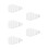 40Pcs White Ptfe Magnetic Stir Bars for Quick Uniform Lab Mixing 4