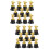 40 Pcs Trophy Mini Student Prize Plastic 7
