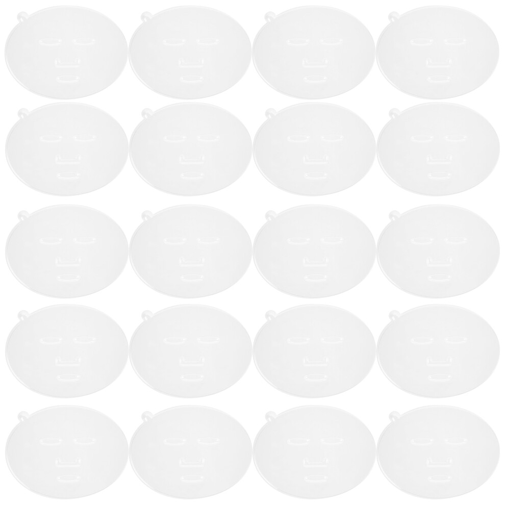 Ohphcall 80 Pcs Diy Facial Mask Mold Portable Maker Tray Tool