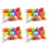 144 Pcs Plastic Easter Eggs Imitation Diy Graffiti Decor 2