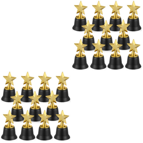 40 Pcs Trophy Mini Student Prize Plastic 2