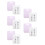10Pcs Lightweight PP Garment Folding Board for Neat Clothes Organizer 8