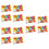 144 Pcs Plastic Easter Eggs Imitation Diy Graffiti Decor 8