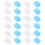 48 Pcs Supple Silicone Sleeping Earplugs For Ear Protection 9