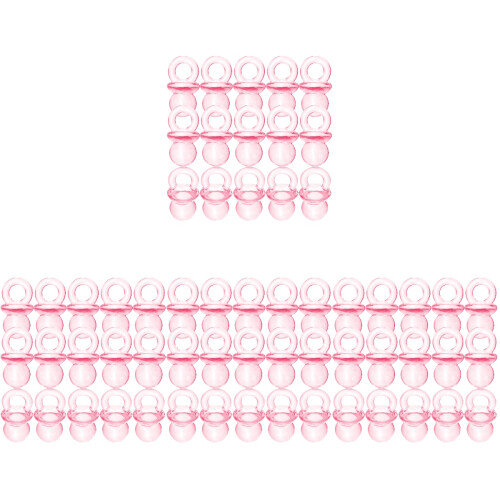 400 Pcs Pendant Acrylic Child Miniature 1