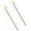 4 Sheets Self-Adhesive Star Height Sticker Wall Decal For Kids 2