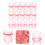 400 Pcs Pendant Acrylic Child Miniature 9
