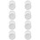 16 Pcs Wall Protector App Accessories The Fence White Child 10