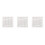 3 Boxes Reusable Self-Adhesive 6mm Eyelash Strips Sweatproof 5