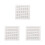 3 Boxes Reusable Self-Adhesive 6mm Eyelash Strips Sweatproof 7