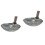 2Pcs Iron Sifting Grey Metal Scoops for Efficient Muck Removal 6